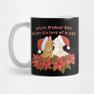 Cute Orange Christmas Cats Mug